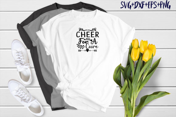 Cheer for a Cure Graphics & T-Shirt Designs