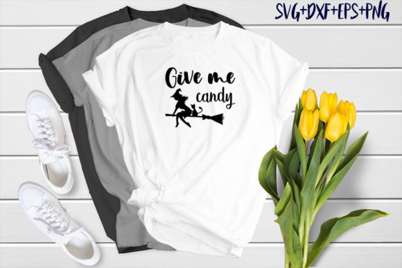 Halloween Design Give Me Candy: Graphics & T‑Shirt Designs Review