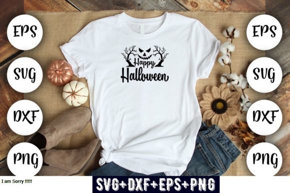 Halloween Happy Halloween Graphics for T-Shirt Designs