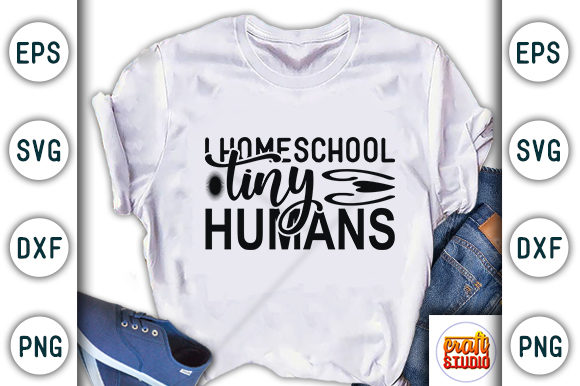 Homeschool Mom SVG Graphics for T-Shirt Designs