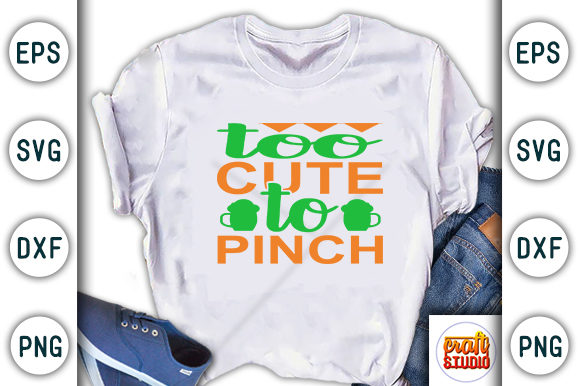 St. Patrick's Day SVG Too Cute – Embroidery Review