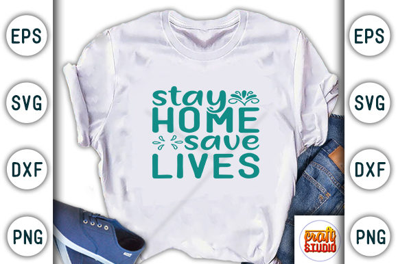 Stay Home SVG Design: A T-Shirt Graphics Review